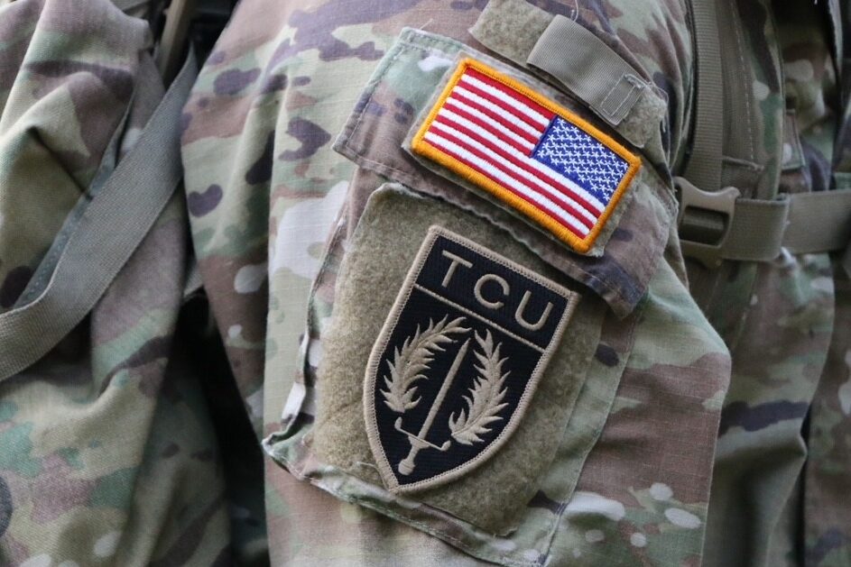 TCU ROTC Army Patch