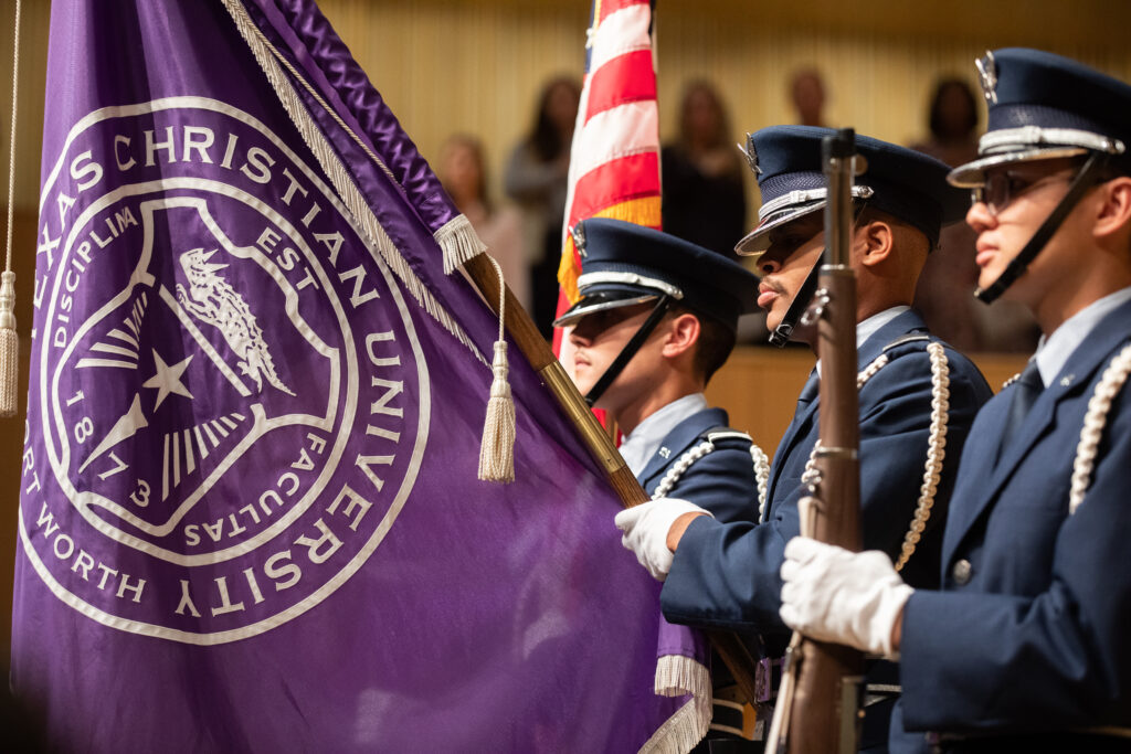 Color guard, ROTC, TCU